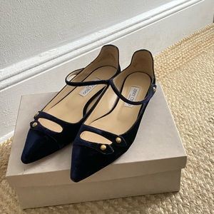Jimmy Choo Navy Maryjane